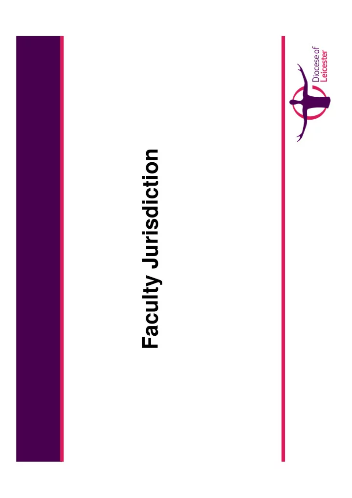 faculty jurisdiction 1 closing of churchyards