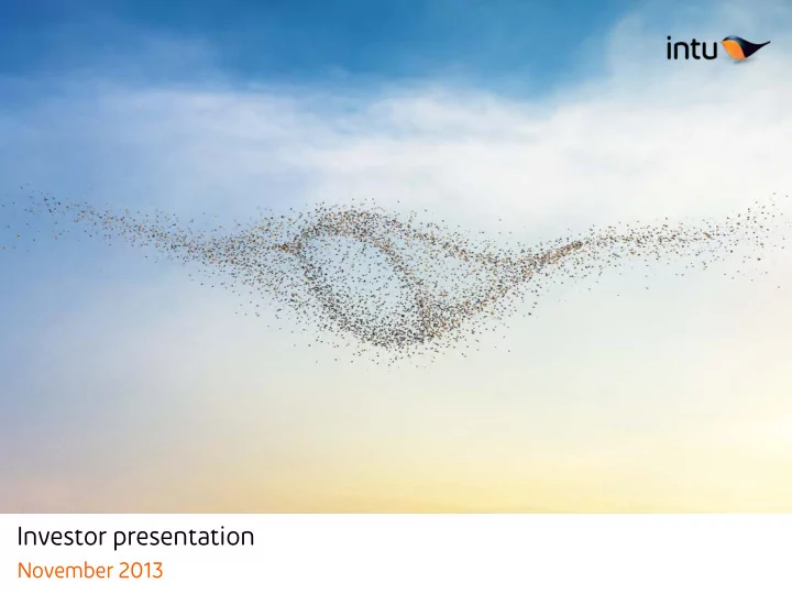 investor presentation