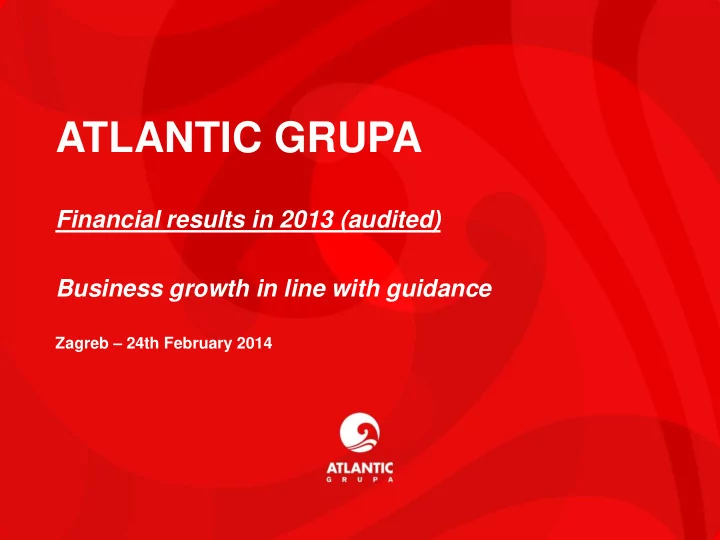 atlantic grupa