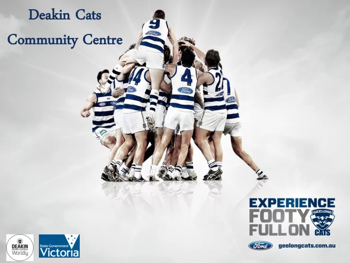 de deaki akin n cat cats s co commu mmunity nity cen