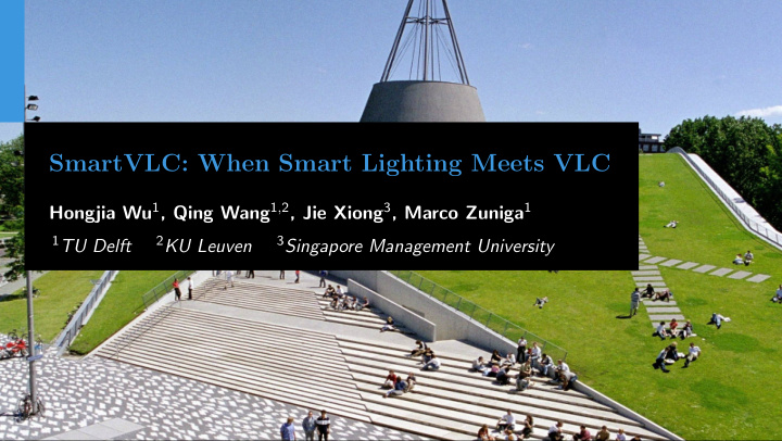smartvlc when smart lighting meets vlc