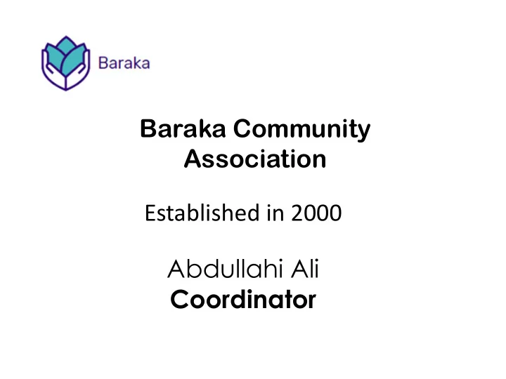 coordinator 1 advice and advocacy outreach
