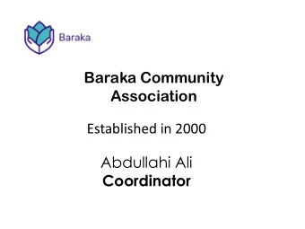 Coordinator  1.Advice and Advocacy Outreach  2. Youth Engagement  3. Family Engagement  4.