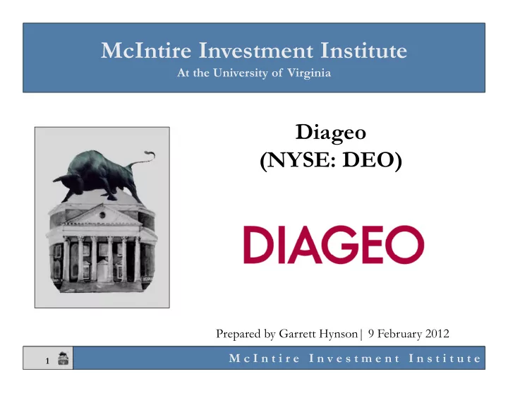 mcintire investment institute