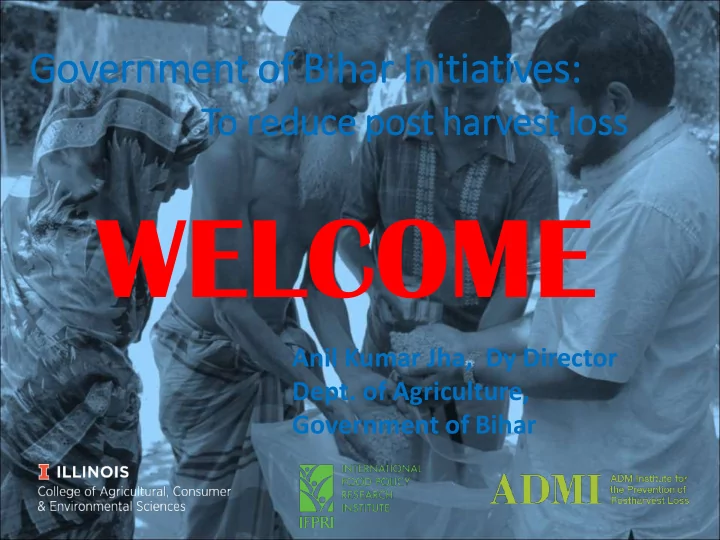 welcome