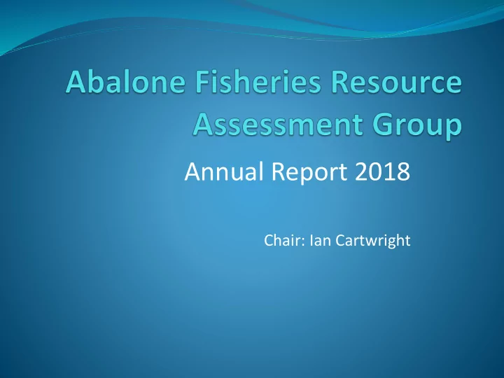 annual report 2018