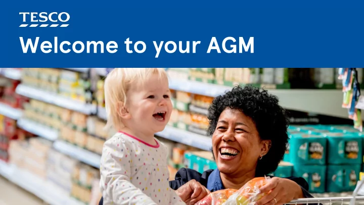 welcome to your agm
