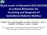 blood levels of glycated cd59 gcd59 as a novel biomarker