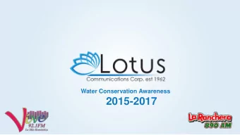 2015-2017  Our Leadership    Howard Kalmenson, President and CEO    Jim Kalmenson, First