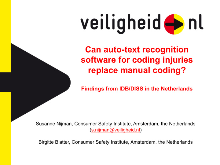 can auto text recognition software for coding injuries