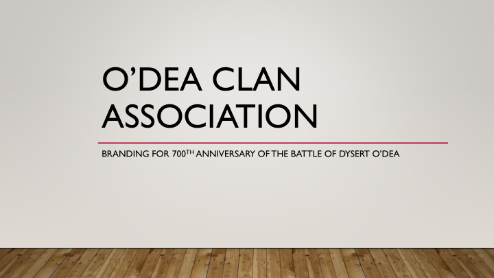 o dea clan