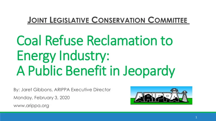 energy industry a public benefit in jeopardy