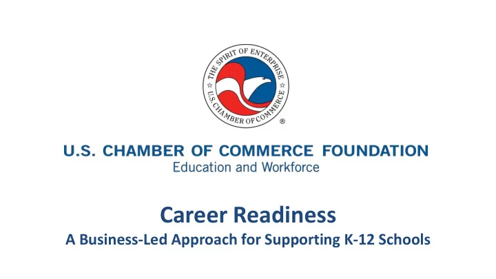 career readiness