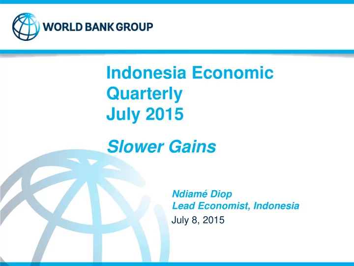 quarterly july 2015
