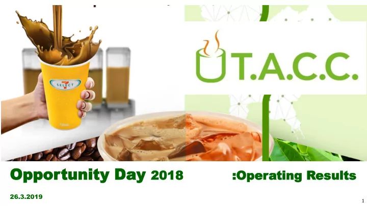 oppor opportunity tunity day