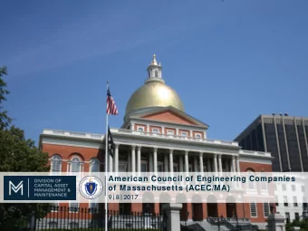 American Council of Engineering Companies  of Massachusetts (ACEC/MA)  9|8|2017  1  What We Do