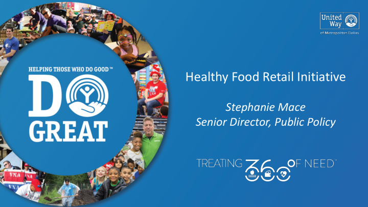 healthy food retail initiative