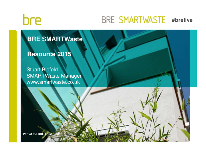 bre smartwaste resource 2015