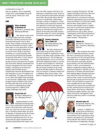 BEST PRACTICES GUIDE 2018-2019  continued from page 40  able for guidance. Once completed,  time.