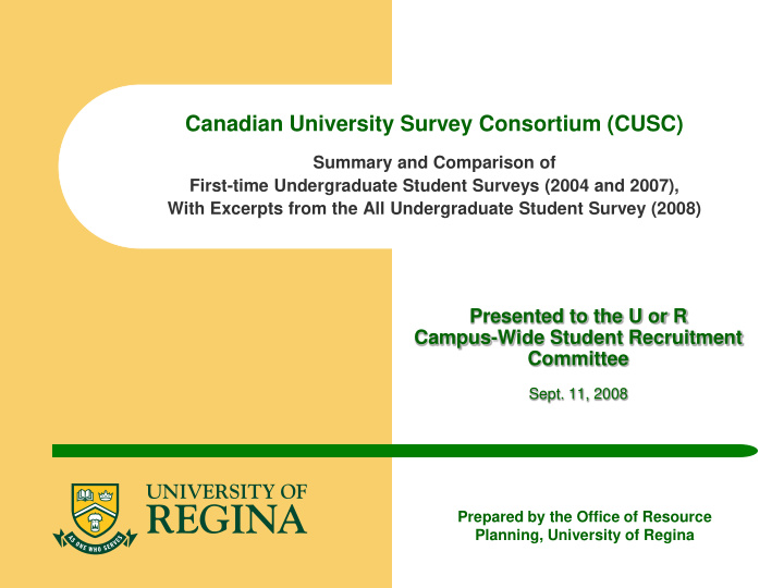 canadian university survey consortium cusc
