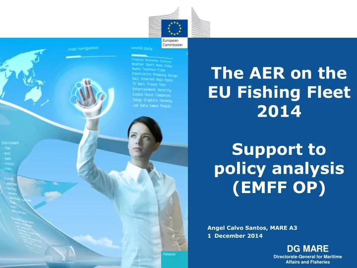 the aer on the eu fishing fleet 2014 support to policy