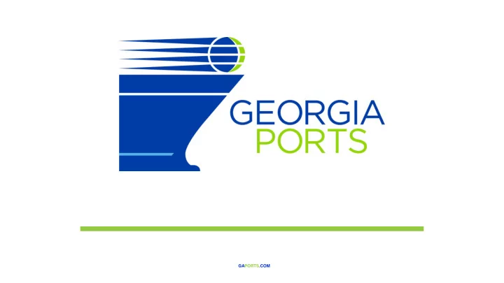 gaports com appalachian regional port appalachian
