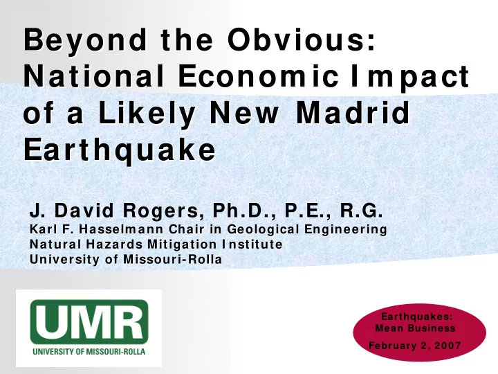 beyond the obvious beyond the obvious national econom ic
