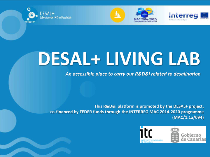 desal living lab