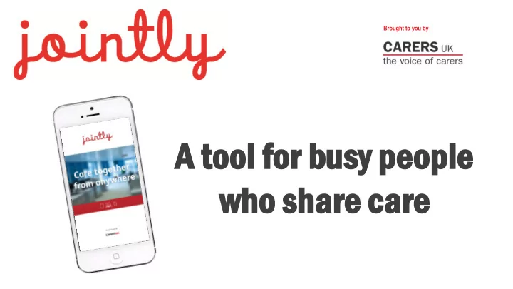 a a tool f ool for busy peop or busy people le who sha