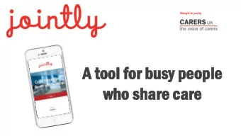 A  A tool f  ool for busy peop  or busy people  le  who sha  who share care re care  The  The pr