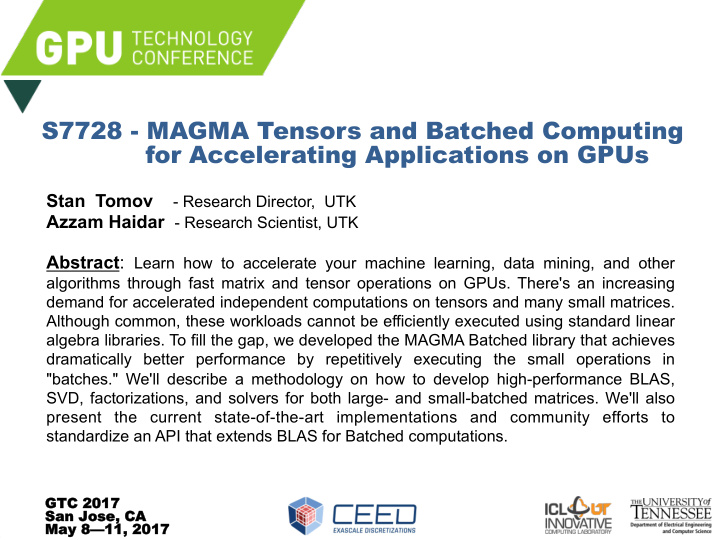 s7728 magma tensors and batched computing for