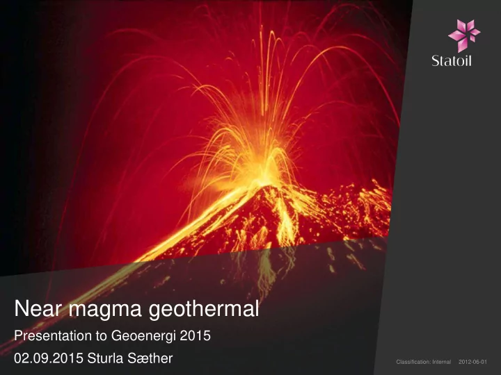 near magma geothermal