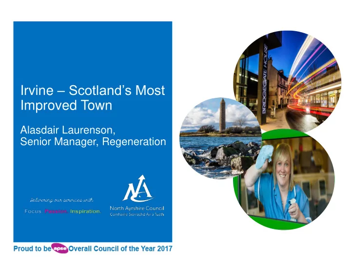 irvine scotland s most improved town