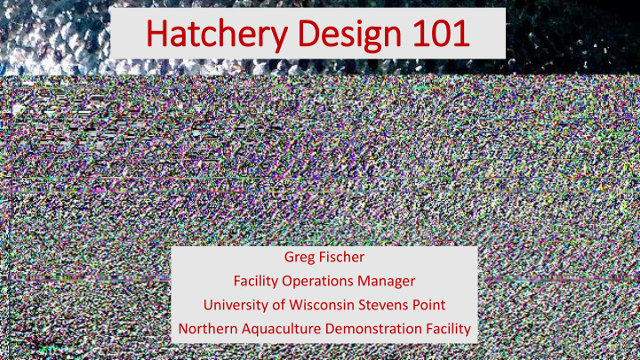 hatchery ry design 101