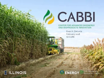 Evan H. DeLucia  February 2018  GI-CoRE  Approximate Geographic Distribution of Potential Dedicated