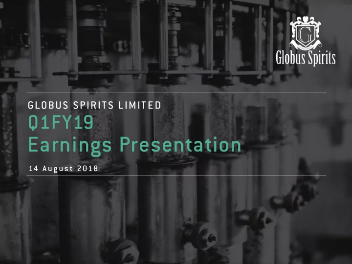 earnings presentation