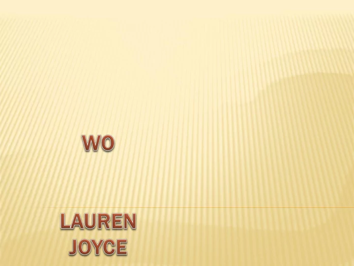 wo jiao lauren wo shi yi sui wo shi nu hai r wo shi jia