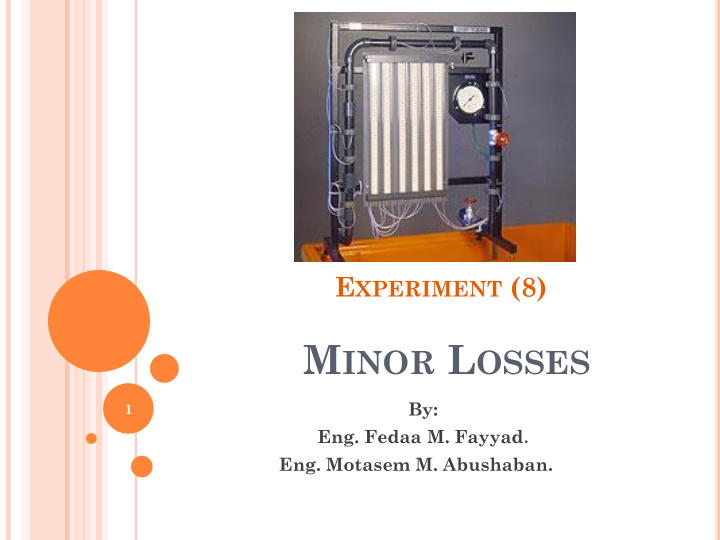 figure 2 schematic drawing of the energy loss apparatus