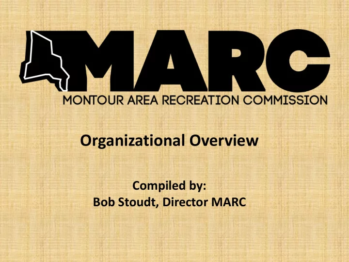 organizational overview