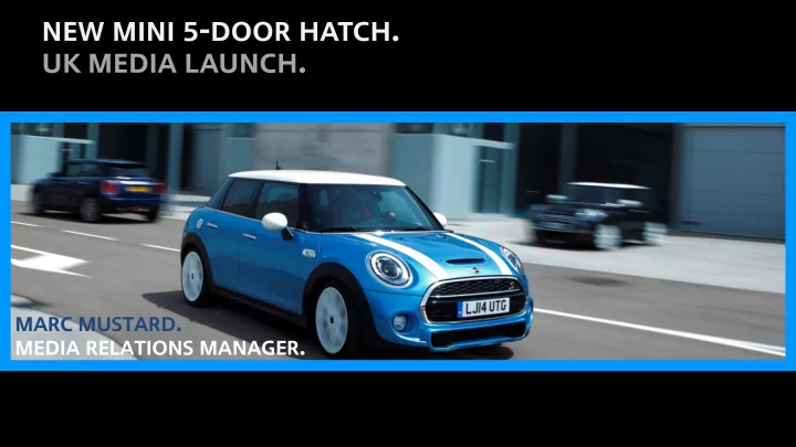marc mustard media relations manager 305 000 cars sold