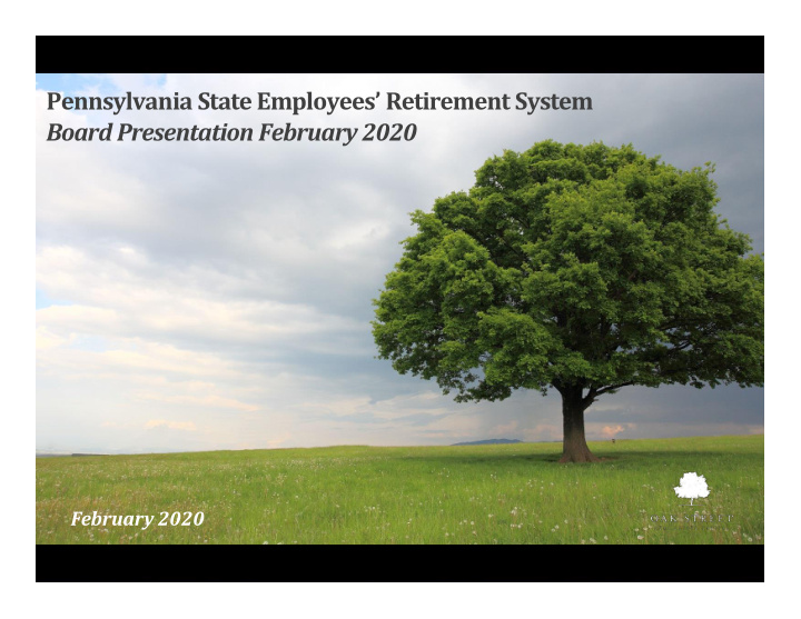 pennsylvania state employees retirement system board