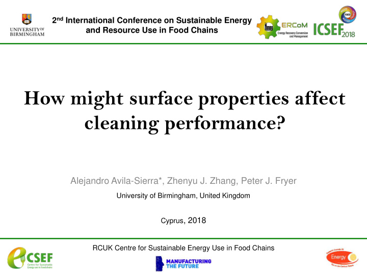 how might surface properties affect cleaning performance