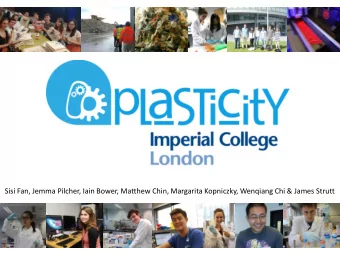 Sisi Fan, Jemma Pilcher, Iain Bower, Matthew Chin, Margarita Kopniczky, Wenqiang Chi &amp; James