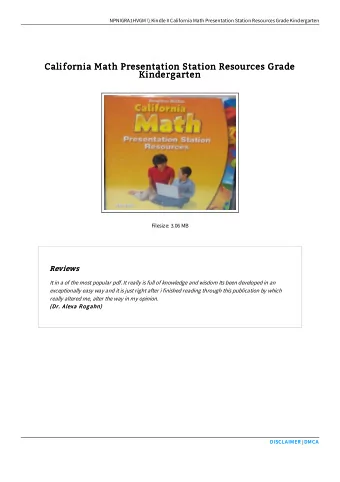 California Math Presentation Station Resources Grade  California Math Presentation Station