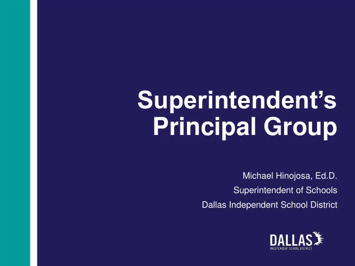 principal group