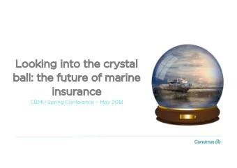 Look  Looking int  ing into t  o the  he cr  cryst  ystal  al  ba  ball: t  ll: the  he fut  futur