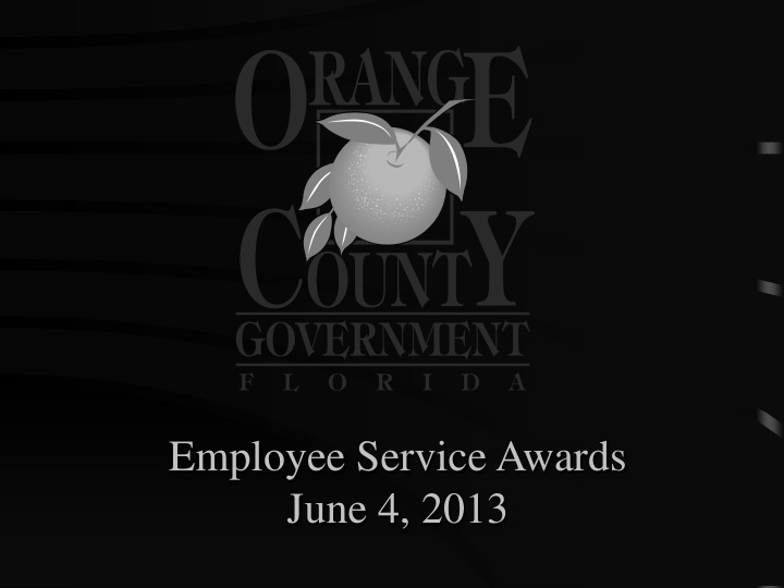 employee service awards june 4 2013 board of county