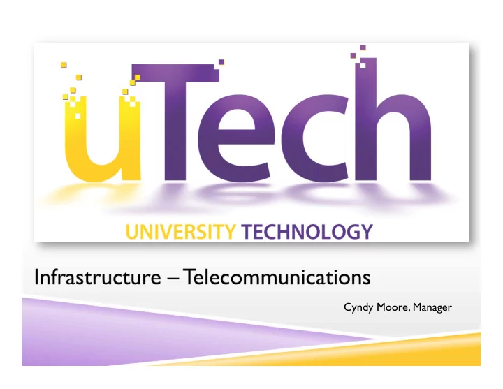 infrastructure telecommunications