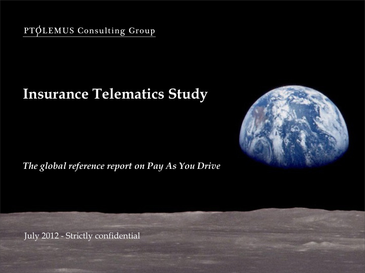 insurance telematics study