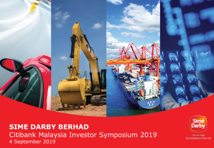 sime darby berhad citibank malaysia investor symposium
